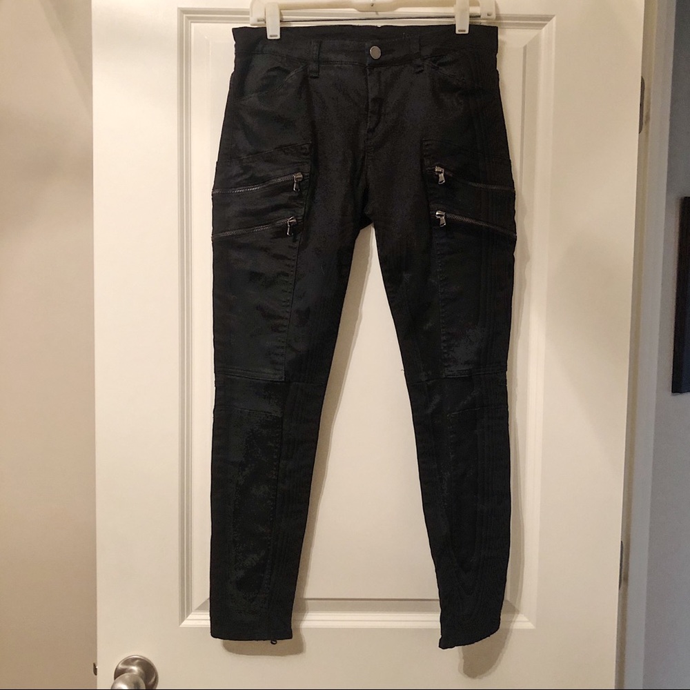 Blank NYC Cropped Moto Pants